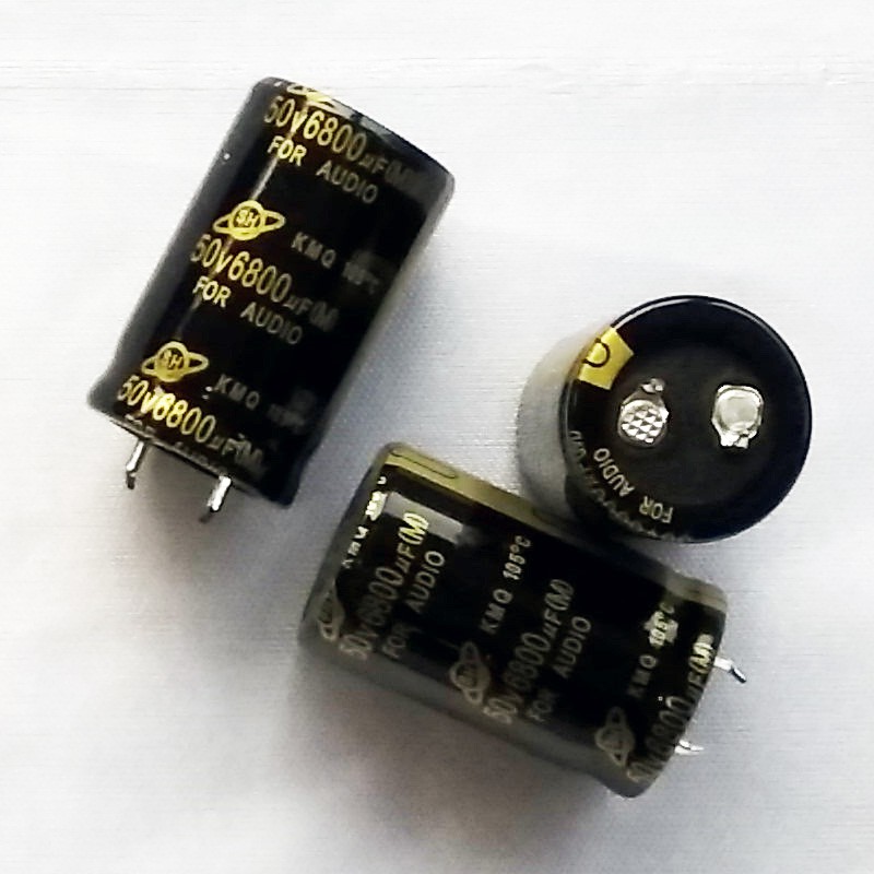 ELCO 6800UF 50V SPEAKER AKTIF HUPER KAPASITOR AUDIO CAPACITOR 6800/50V