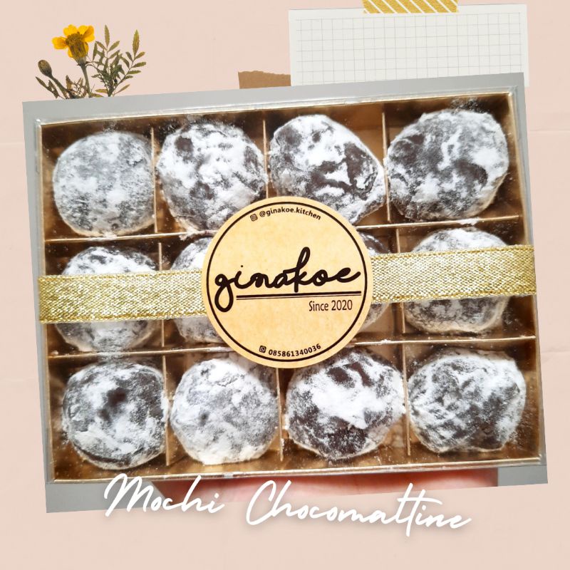 

MOCHI CHOCOMALTINE PREMIUM 100% TEPUNG KETAN ASLI