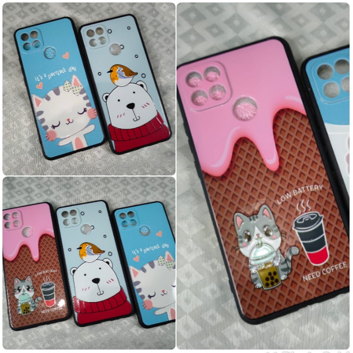 PROMO  CASE KARAKTER NEW LUCU VIVO Y91C / Y93