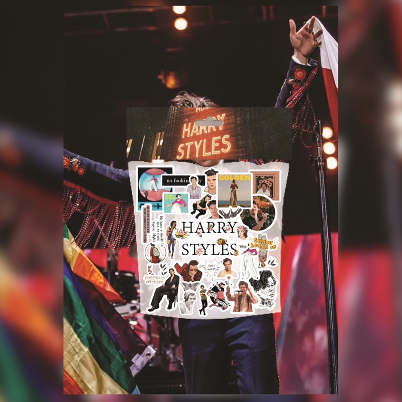 

[33 PCS STICKERS] Stickers Harry Styles untuk laptop, hp, dll