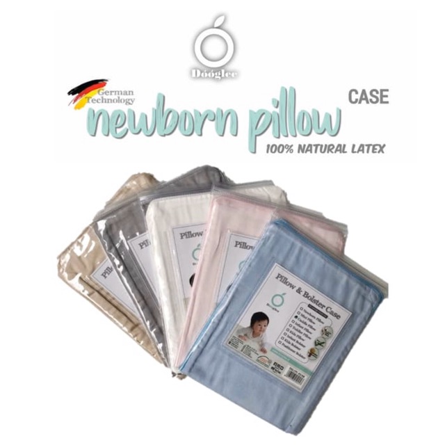 Dooglee Newborn pillow case [PRELOVED] Gray