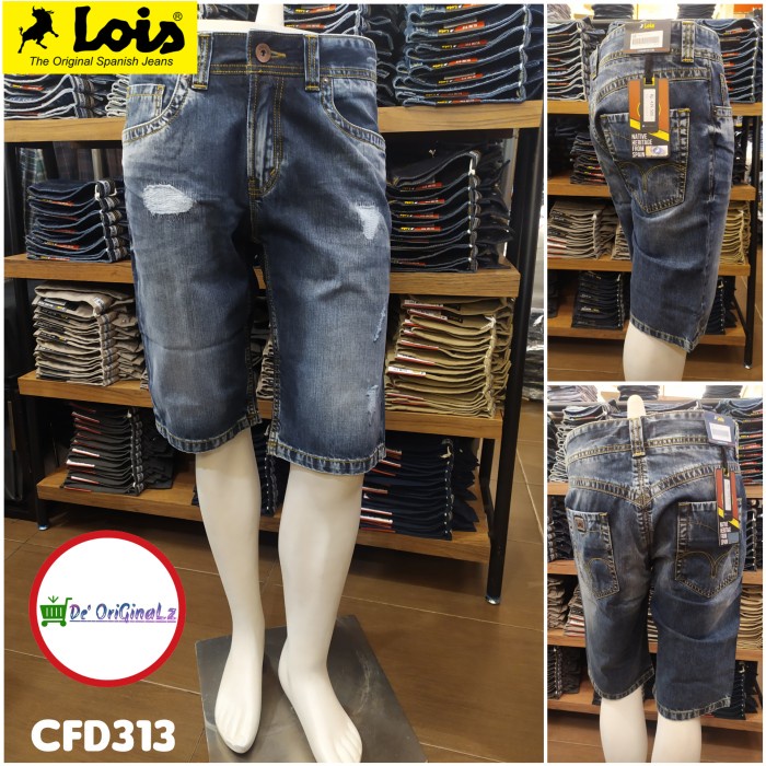 Star Celana Jeans Pendek Lois Jeans Original - Cfd313 Bergaransi