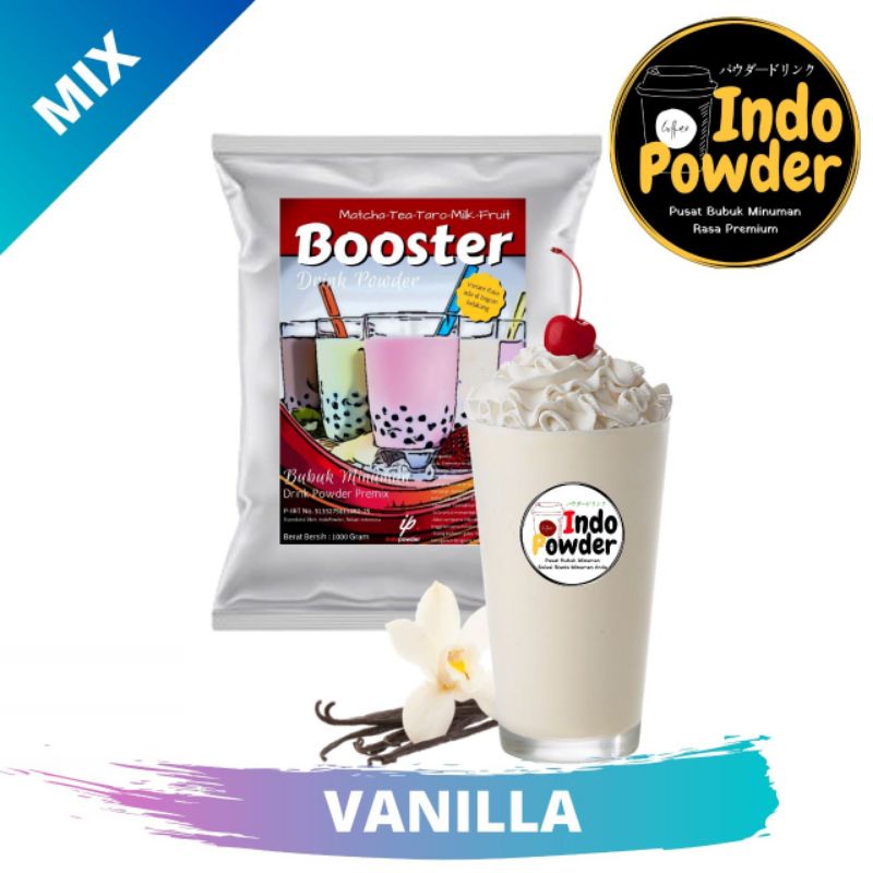 

Bubuk Minuman kekinian Rasa Vanilla berat 1kg