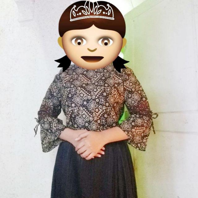 Atasan Batik Dolby Dolbi Dobby Doby Tenun Sutra Tulis Halus Katun Atbm Baron ,sarombit Atasan