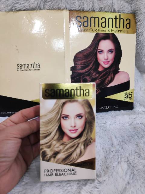 SAMANTHA PROFESSIONAL HAIR COLORANT ~ SAMANTHA PEWARNA RAMBUT