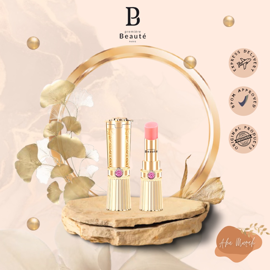 ✨ AKU MURAH ✨[BARANG SALE L.2] Premiere Beaute Crystal Cherry Lip Balm Swarovski / Lipstick