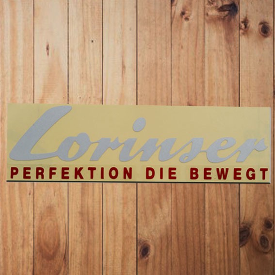 

Sticker Lorinser Perfektion Die Bewegt