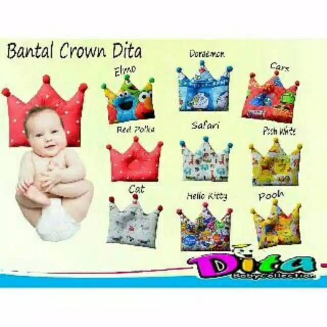 Bantal crown dita, Bantal Bayi