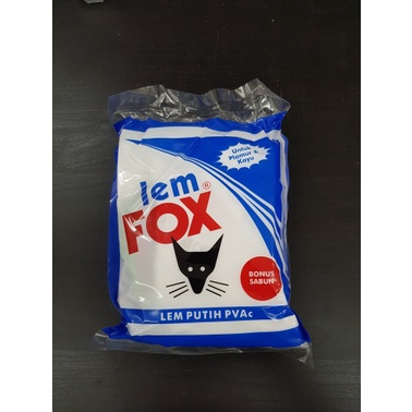 

LEM / GLUE PUTIH REFILL FOX 600 GRAM ( BUNGKUS BIRU )