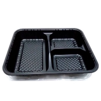 Box Bento Sekat 3/ Tray Bento / Tray Makanan / Sekat 3