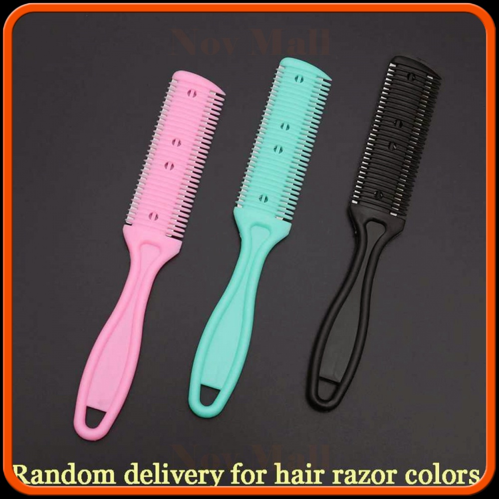 Gunting Rambut 5.5 Inch 2PCS with Razor Comb - 440C