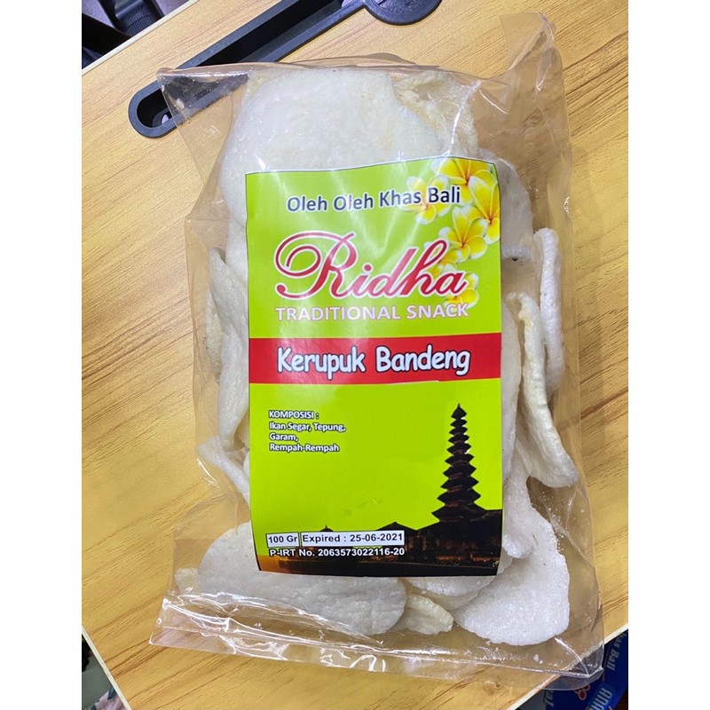 

•RIDHA KERUPUK BANDENG 100g•