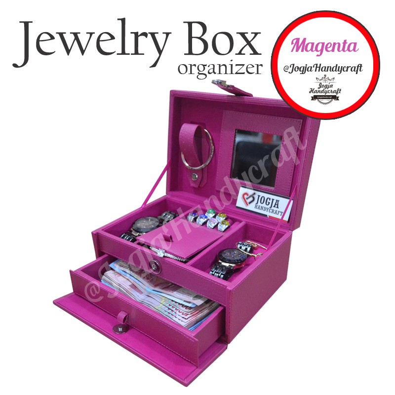 Full Fanta Jewelry Box / Kotak Tempat Perhiasan &amp; Accesories