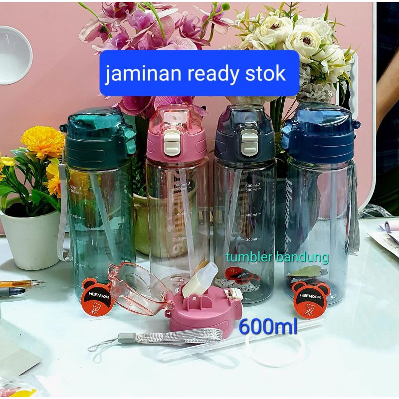 botol minum anak sedotan 800Ml 800 mili 800 ML MILI 600 Mili tempat wadah air sekolah unik lucu