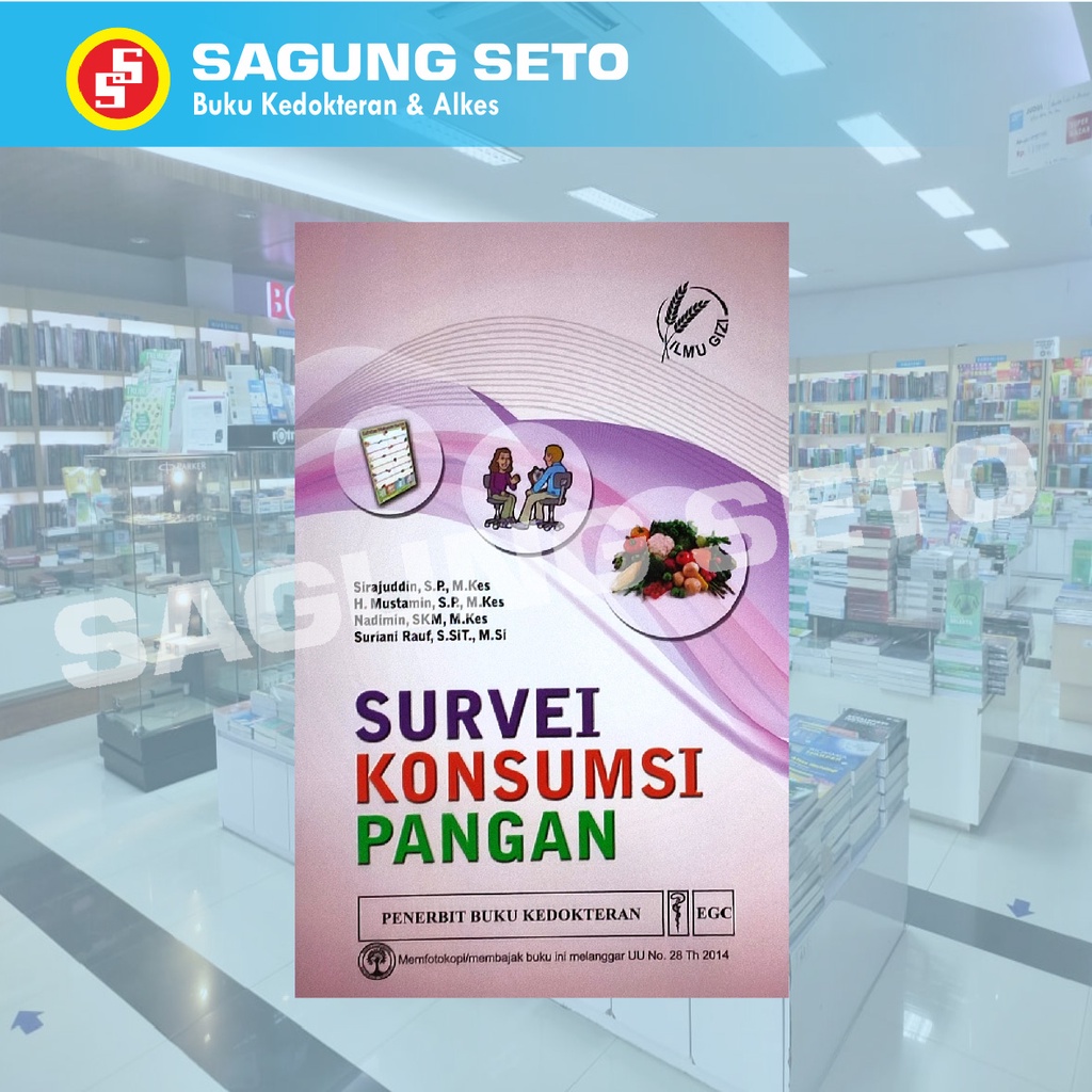 Jual BUKU SURVEY KONSUMSI PANGAN SIRAJUDDIN | Shopee Indonesia