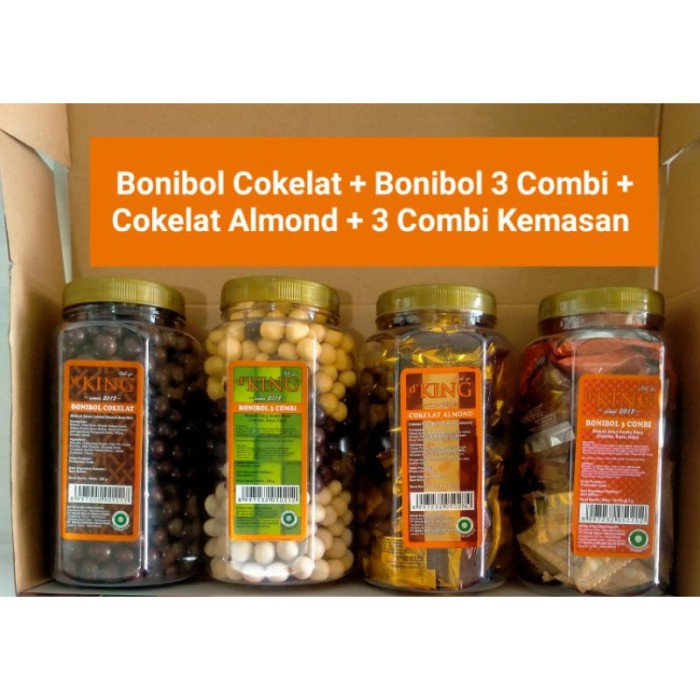 

COKELAT BONIBOL SPECIAL MOMENTS D'KING 1 KOTAK ISI 4 TOPLES