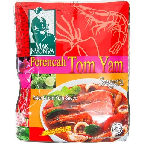 Jual Mak Nyonya Bumbu Perencah Tom Yam Tomyum Dan Kari Laksa Gr Instan Shopee Indonesia