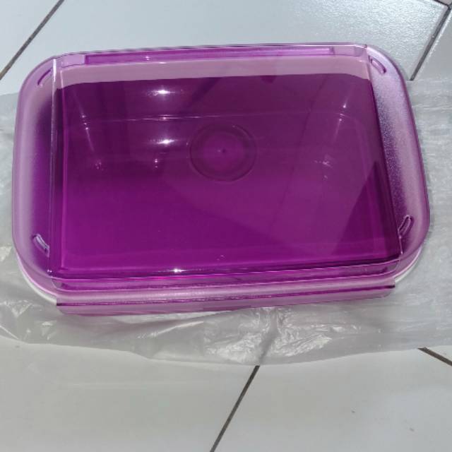 SIGNATURE RECTANGULAR 1,2L 1pcs CRYSTAL ready