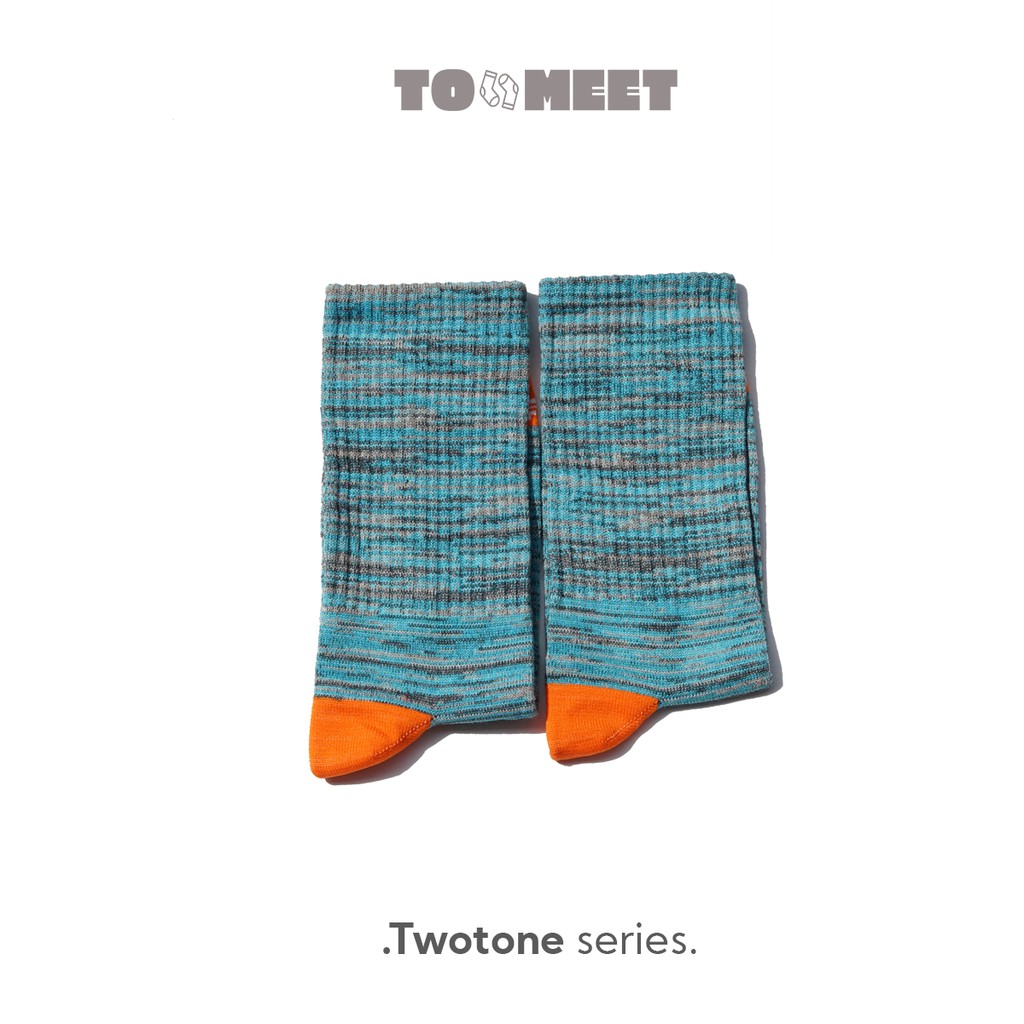 Kaos Kaki Motif Pattern Panjang Pria Wanita Twotone