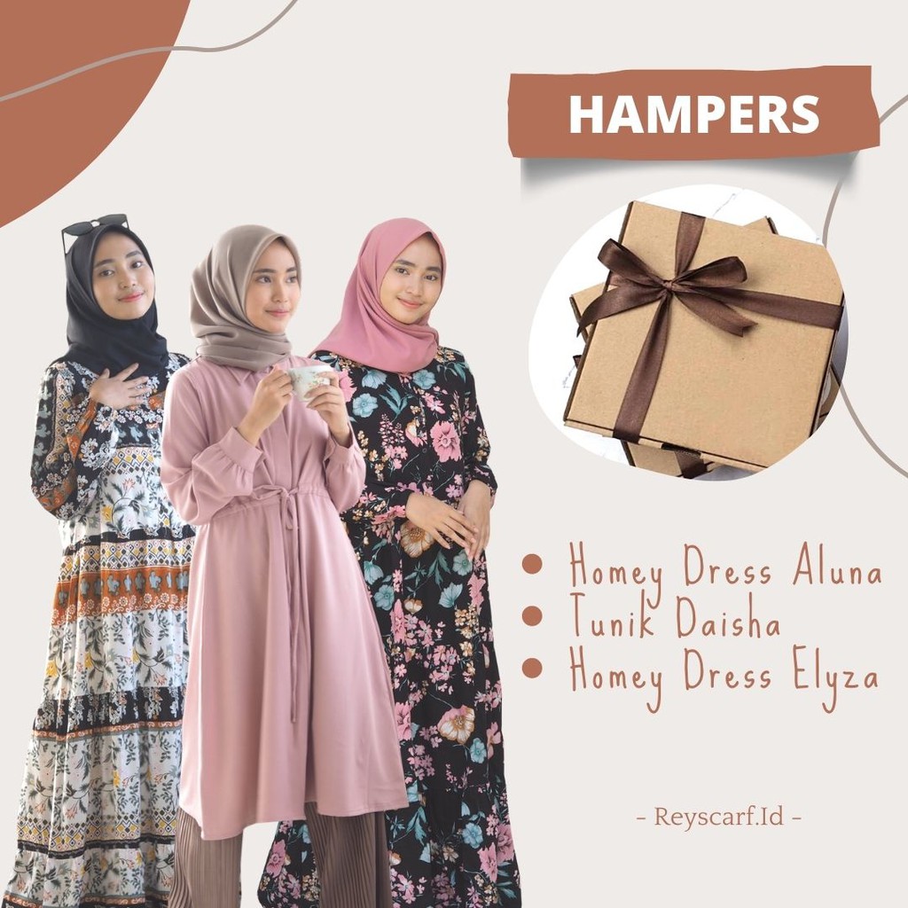 Hampers untuk Teman Atau Orang Tersayang  by Reyscarf.id - Hijab Gamis dan Mukenah Termurah