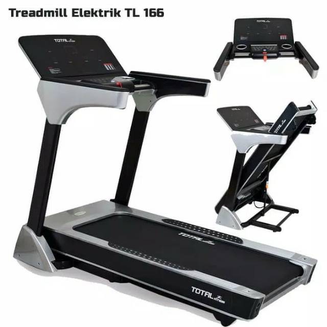 Treadmill elektrik TL 166 3 hp Touchscreen dan  bluetooth