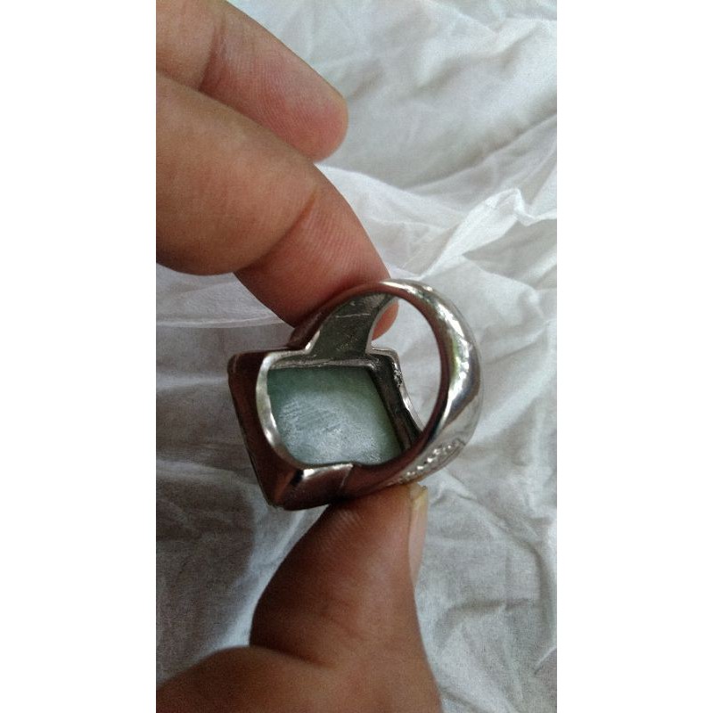 Cincin Giok Burma Type A Natural