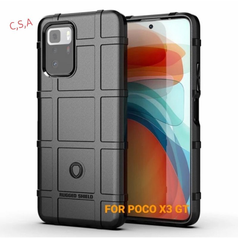 Case Poco X3 GT Rugged Shield Armor Full Protection