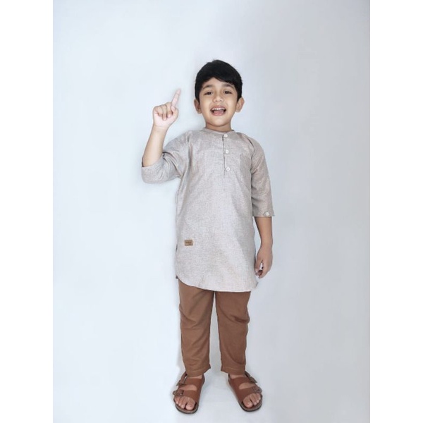 Baju Koko Anak Laki Laki model Kurta Pakistan EZRA KIDS 1 - 10 Tahun