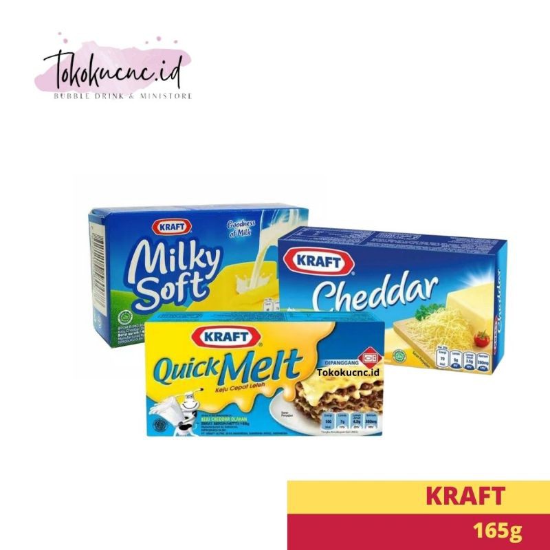 

Keju Kraft Milky soft | QuickMelt 165g