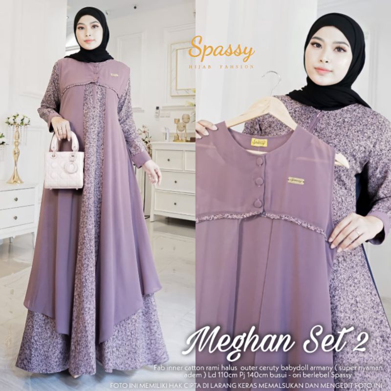 #MEGHAN #SET #2 #SPASSY #TERBARU #NEWARRIVAL #ORI
