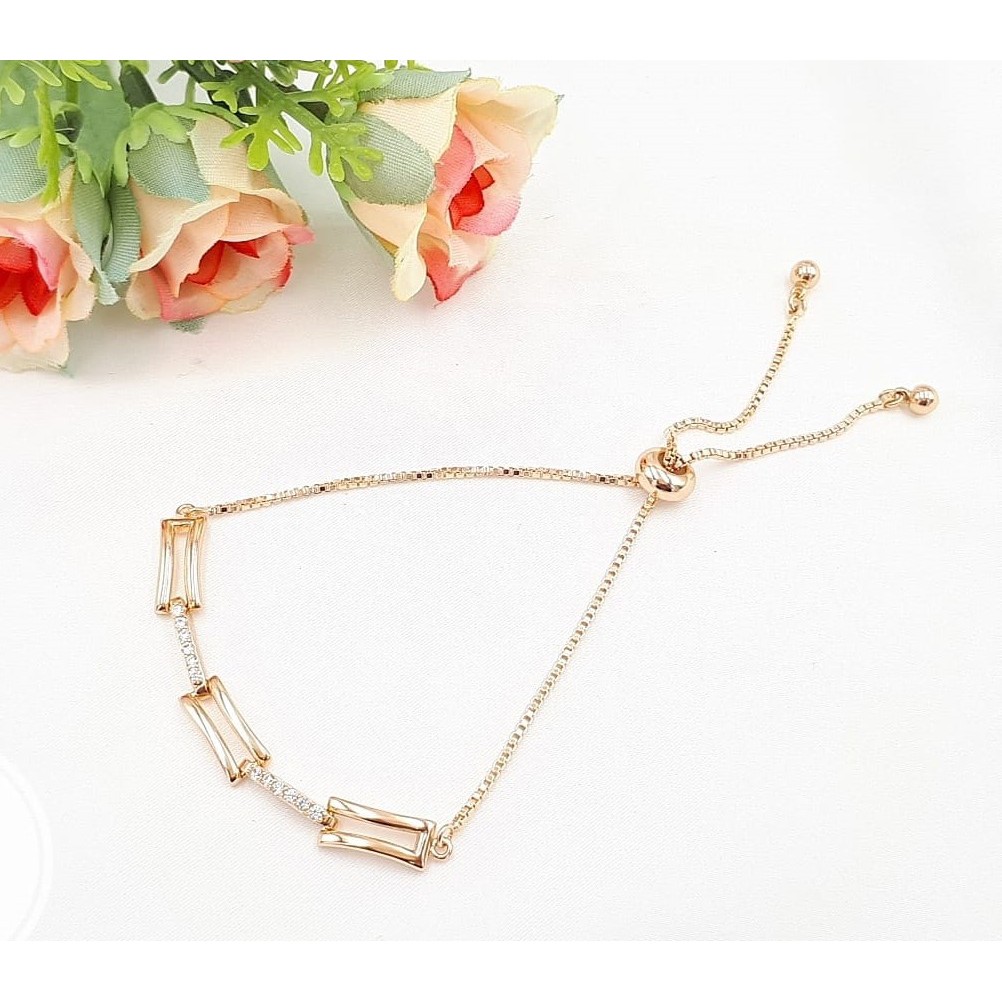 Gelang Tangan Xuping Gold / Model Gelang Serut Mata