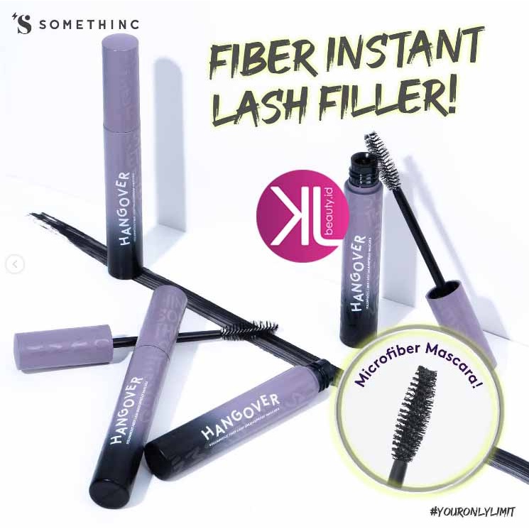 SOMETHINC HANGOVER Voluminous Fiber Lash Smudgeproof Mascara