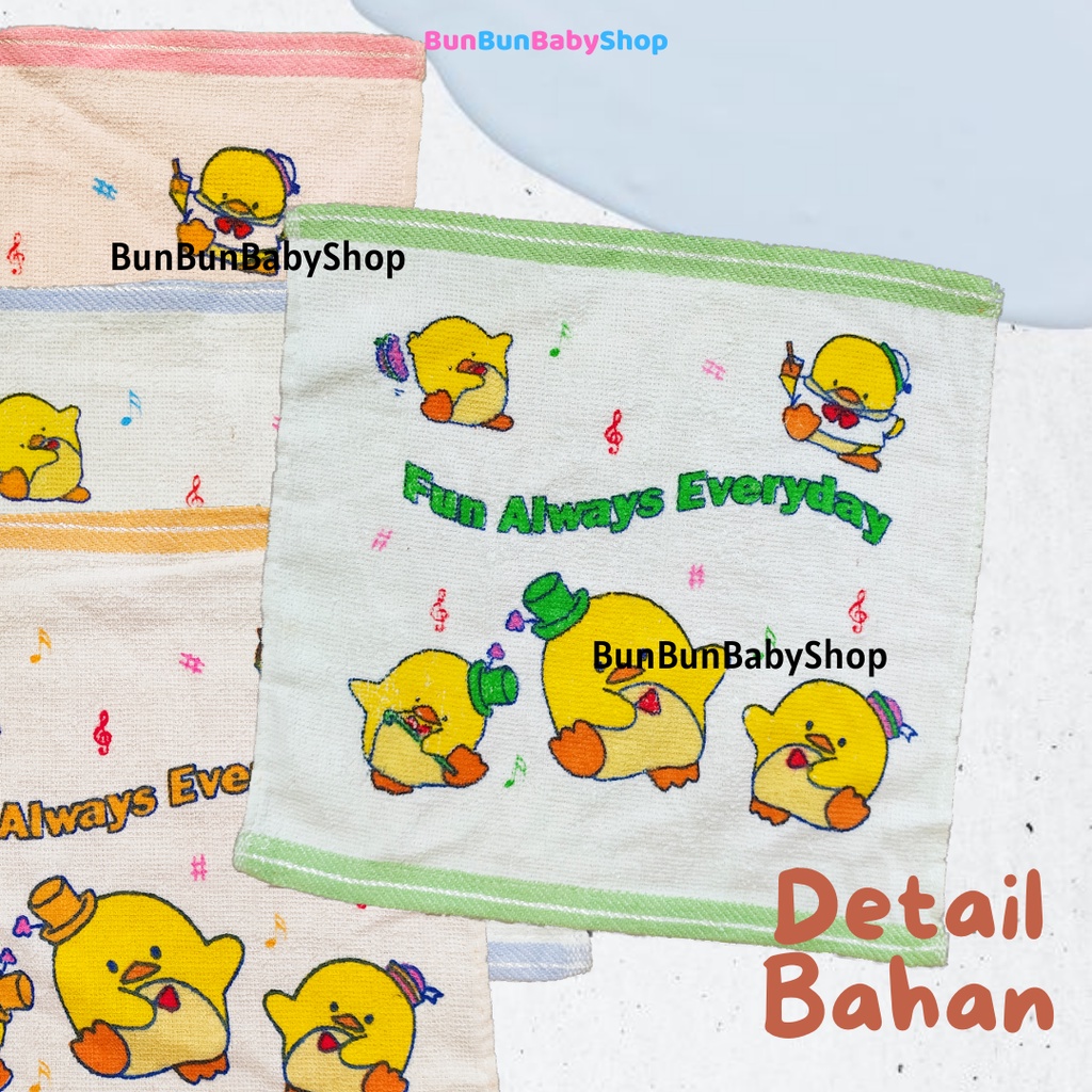 Handuk Bayi Lap Sapu Tangan Katun Perlengkapan Baru Lahir Peralatan Mandi Baby New Born Washlap Mini Perawatan Anak Bunbunbabyshop