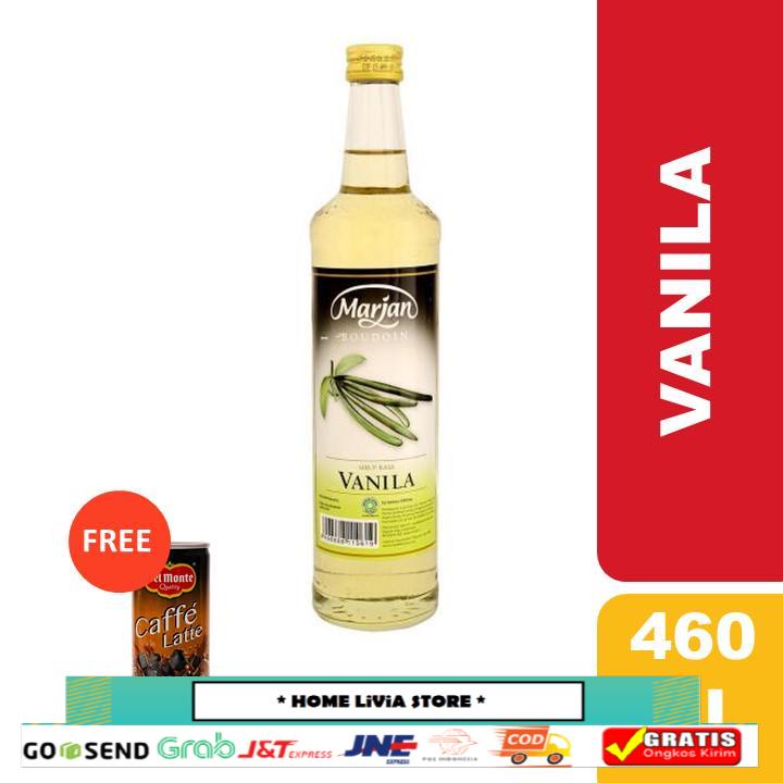 

[Buy 1 GET 1 FREE] Marjan Boudoin Syrup Vanilla 460ml + Del Monte RTD Caffe Latte