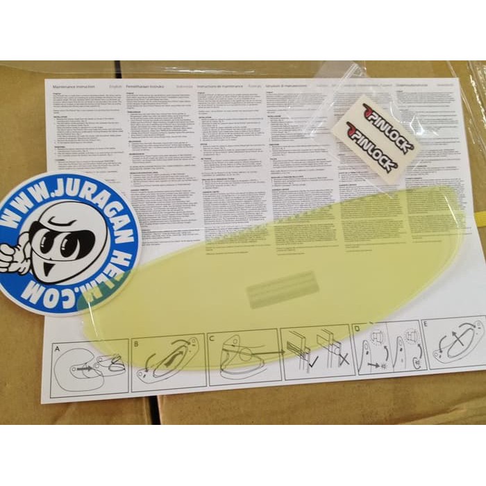 Pinlock untuk Helm KBC V / VR/ VR4R