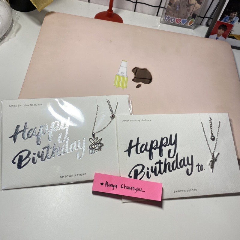 SM Artist Birthday Necklace Taeyong Haechan