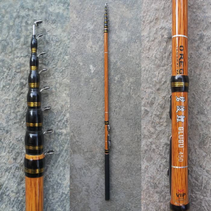 Joran Tegek Oregon Glugu Kolongan Siap Pakai