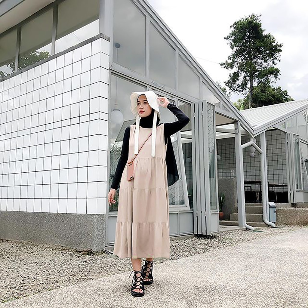 Raisa Tier Dress Maxi Sleeveless-8