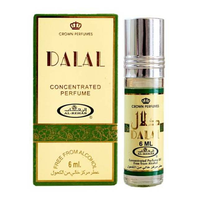 Parfum Dalal Roll On Al-Rehab 6ml Original Asli Arab