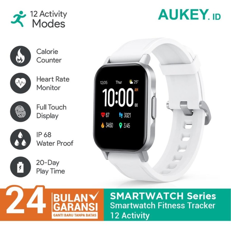 Aukey Smartwatch LS-02 / LS02 Outdoor Watch Fitness Jogging Tracker