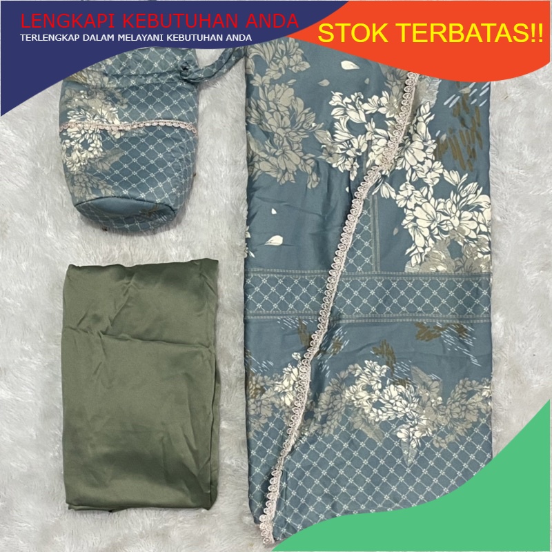 RAMADHAN BIG SALE GAJIAN / ca_nican [ARMANI SILK] Mukena armani silk premium motif 2in1 travelling /