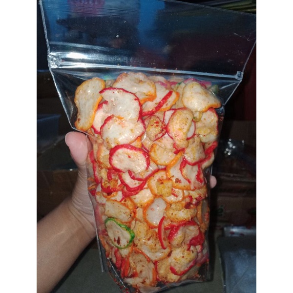 

kerupuk seblak pedas 250gr