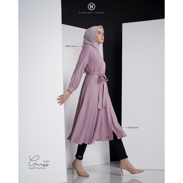 || Terbaru √ Guess Tunic √ by Nadhera Luxury √ ayshop collection ||