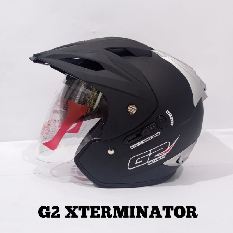 helm half face G2 Exetermintaor solid
