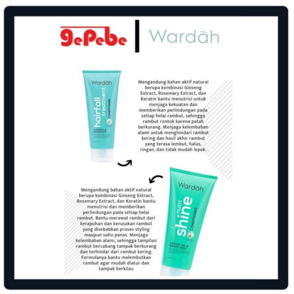 Wardah Conditioner 170ml