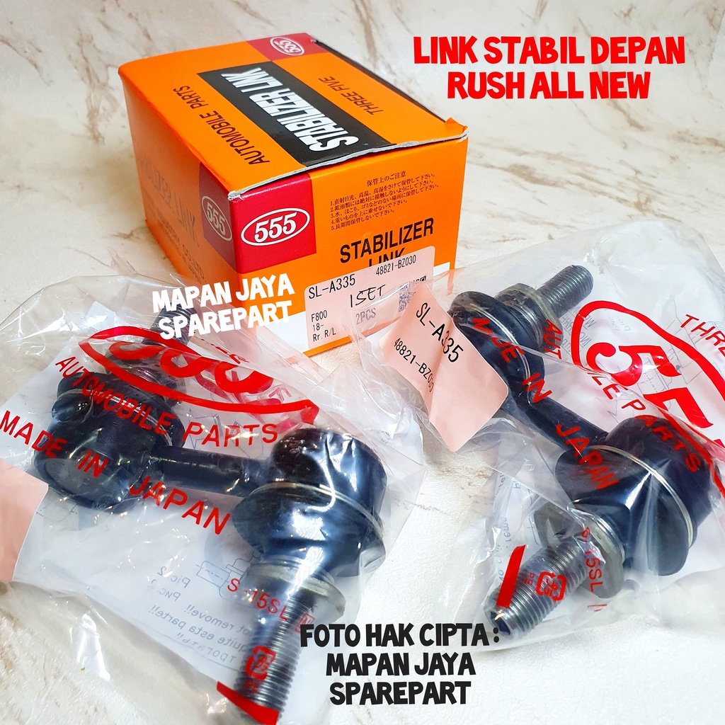 STABILIZER LINK - LINK STABIL BELAKANG - ALL NEW RUSH / TERIOS 555 JAPAN