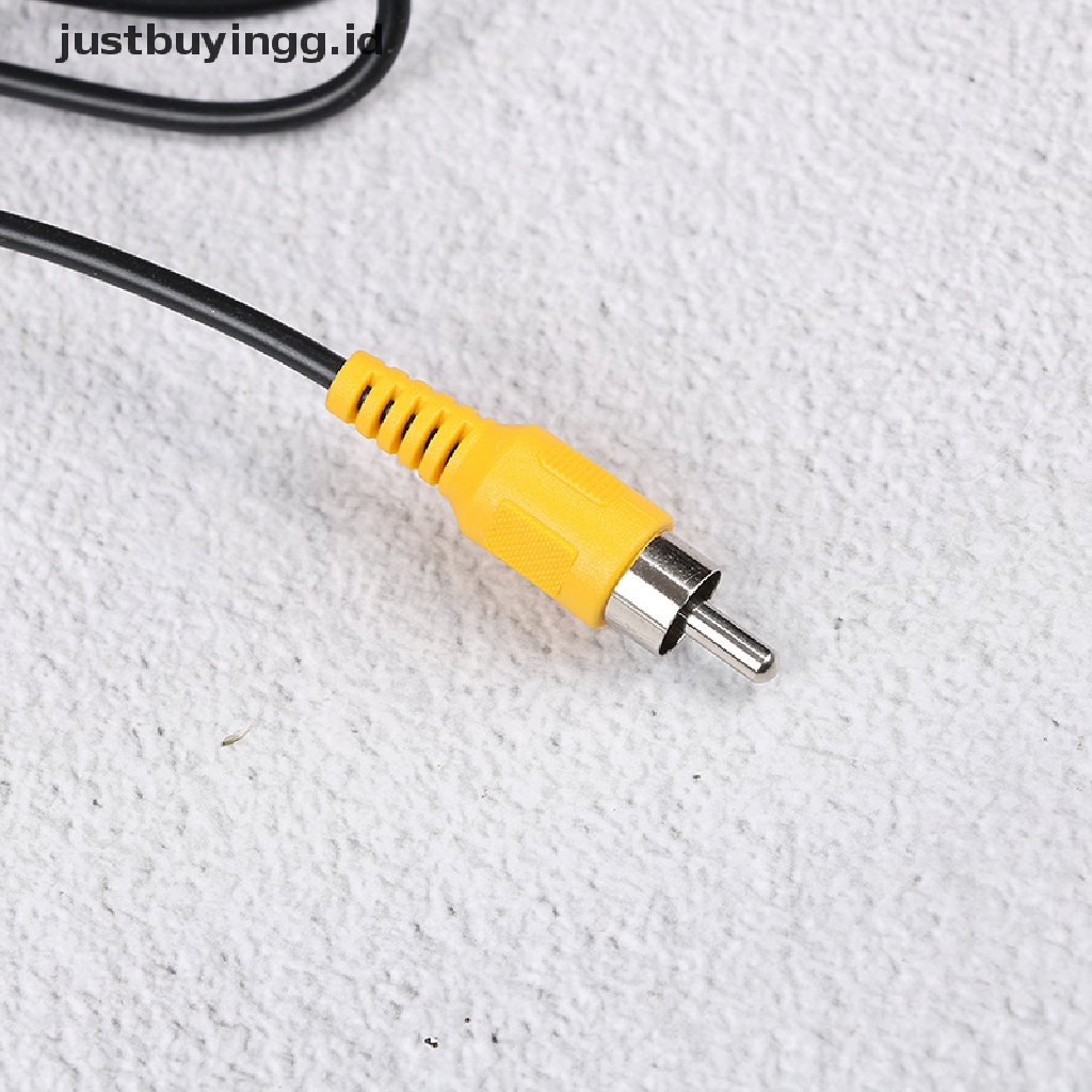 [justbuyingg.id] 3.5mm 1/8&quot; mono male plug to single rca male audio video cable adapter cord 1.5M ID