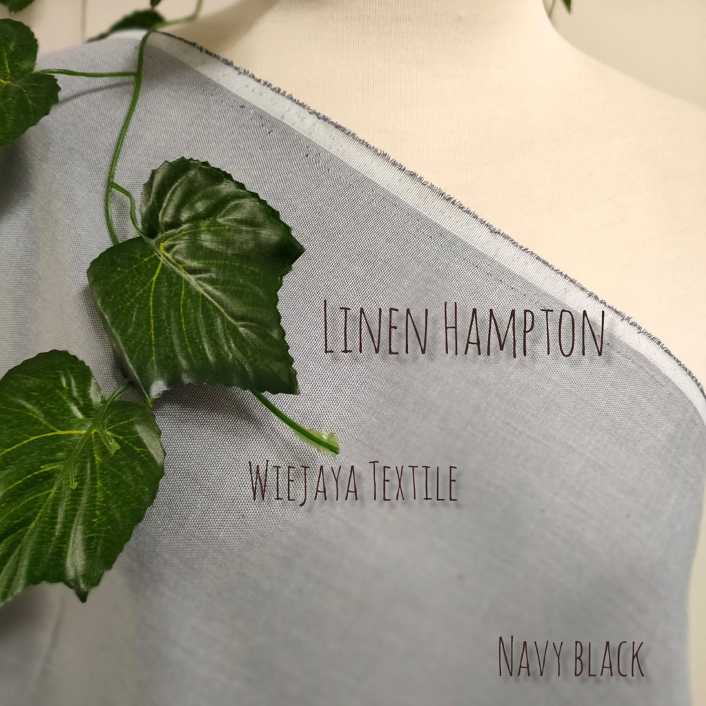 Kain Katun Linen Hampton Murah , cocok untuk pakaian pria dan wanita serta anak anak, Formal dan non formal