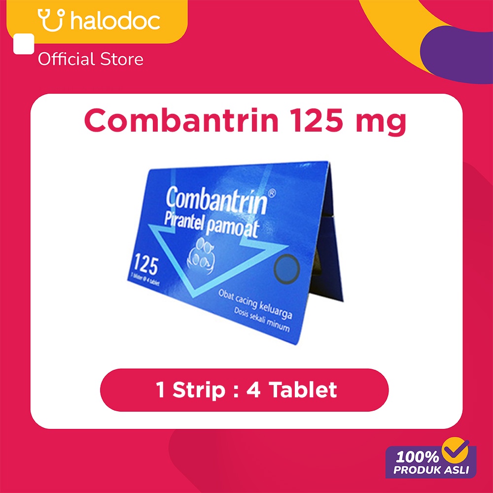 Combantrin 125 mg 4 Tablet