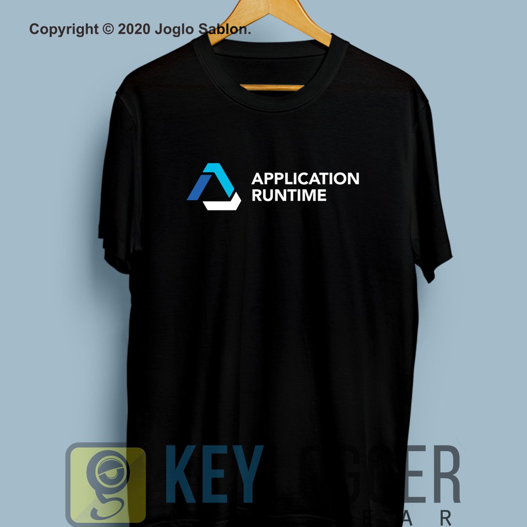Baju Kaos Programmer Aplication Runtime IT